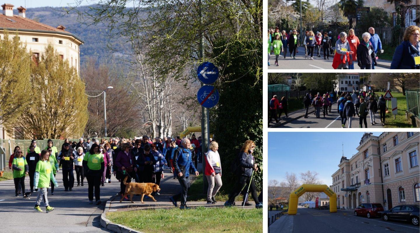 Immagine per In 400 per camminare nella natura, la marcia sul confine di Gorizia
